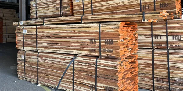 Aroumatic Red Ceadar stacked and ready to ship.