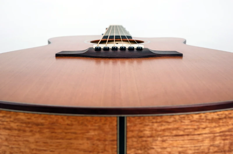 Mahogany wood is often used in acoustic musical instruments.