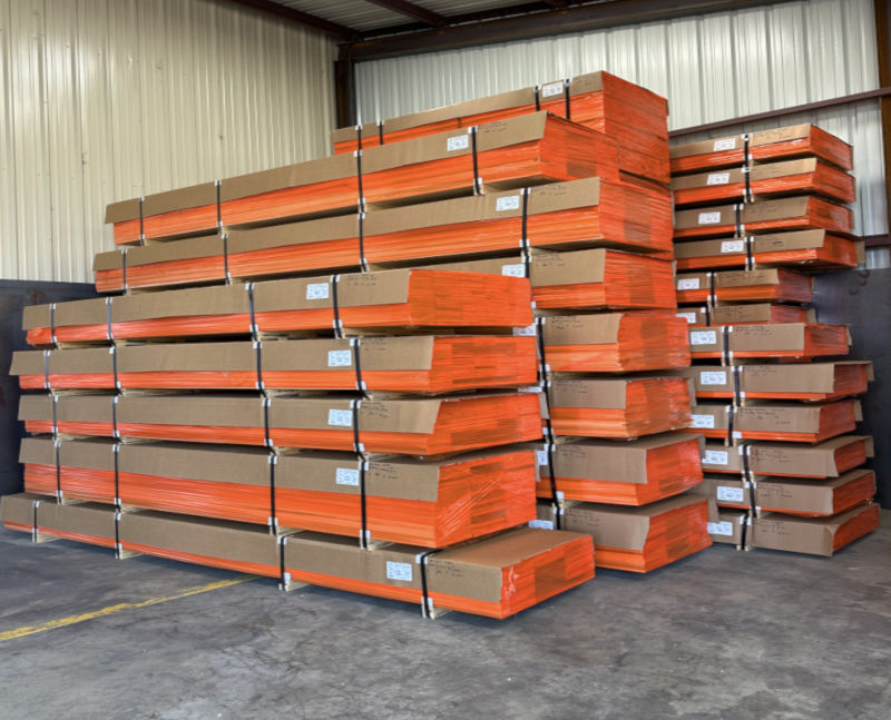 Wood mouldings cut to any size and shpped to our customers.